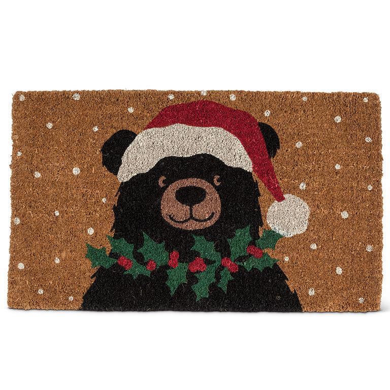 Tapis Entrée - Ours de Noël