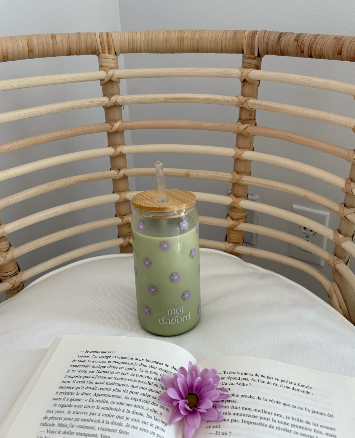 Moi D'abord - Tumbler en verre Lily