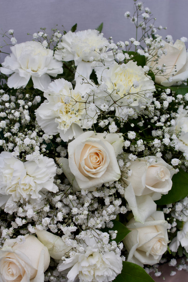 Coussin de cercueil - Amour Blanc