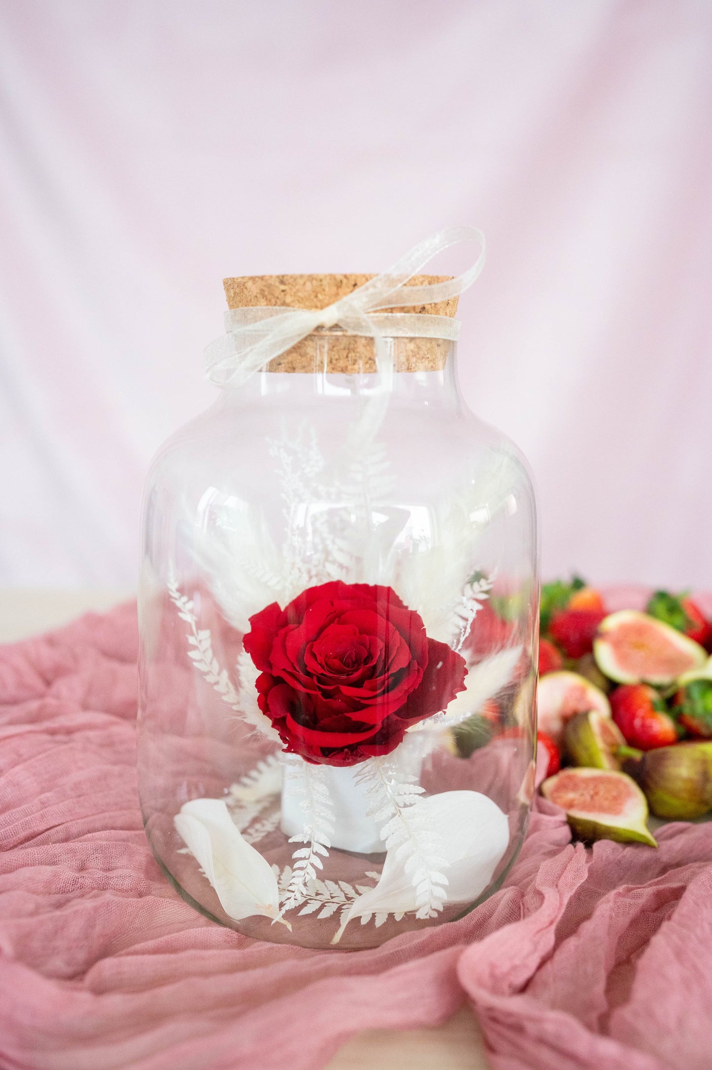 Rose éternelle rouge - Choix du fleuriste