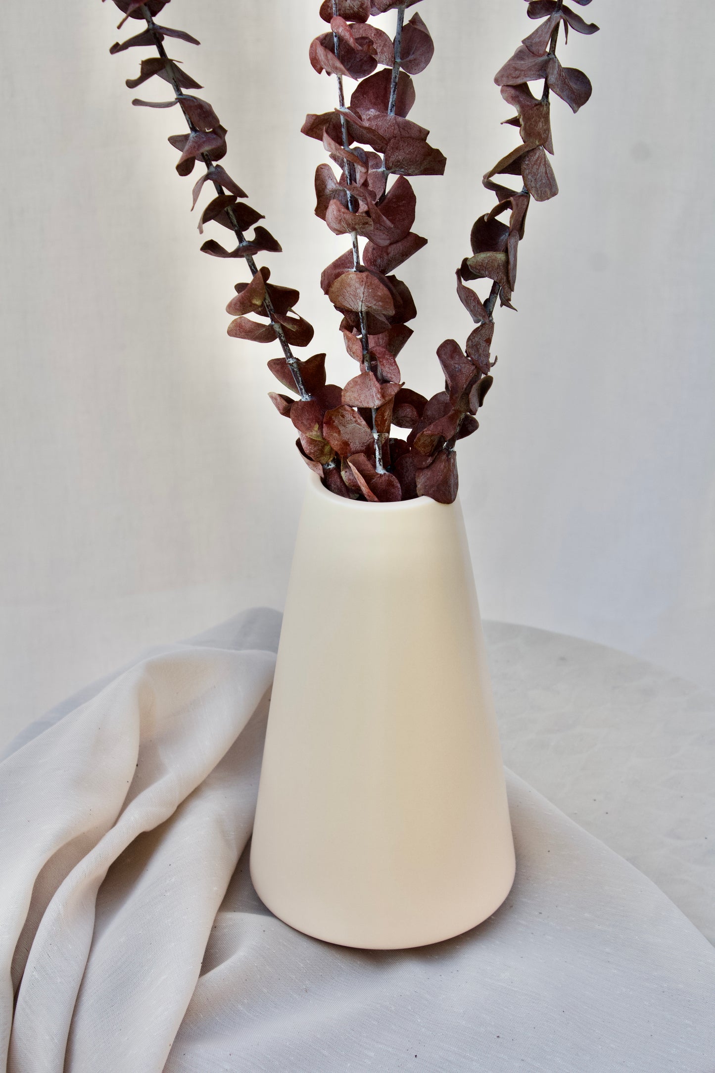 Vase à pampas - Beige