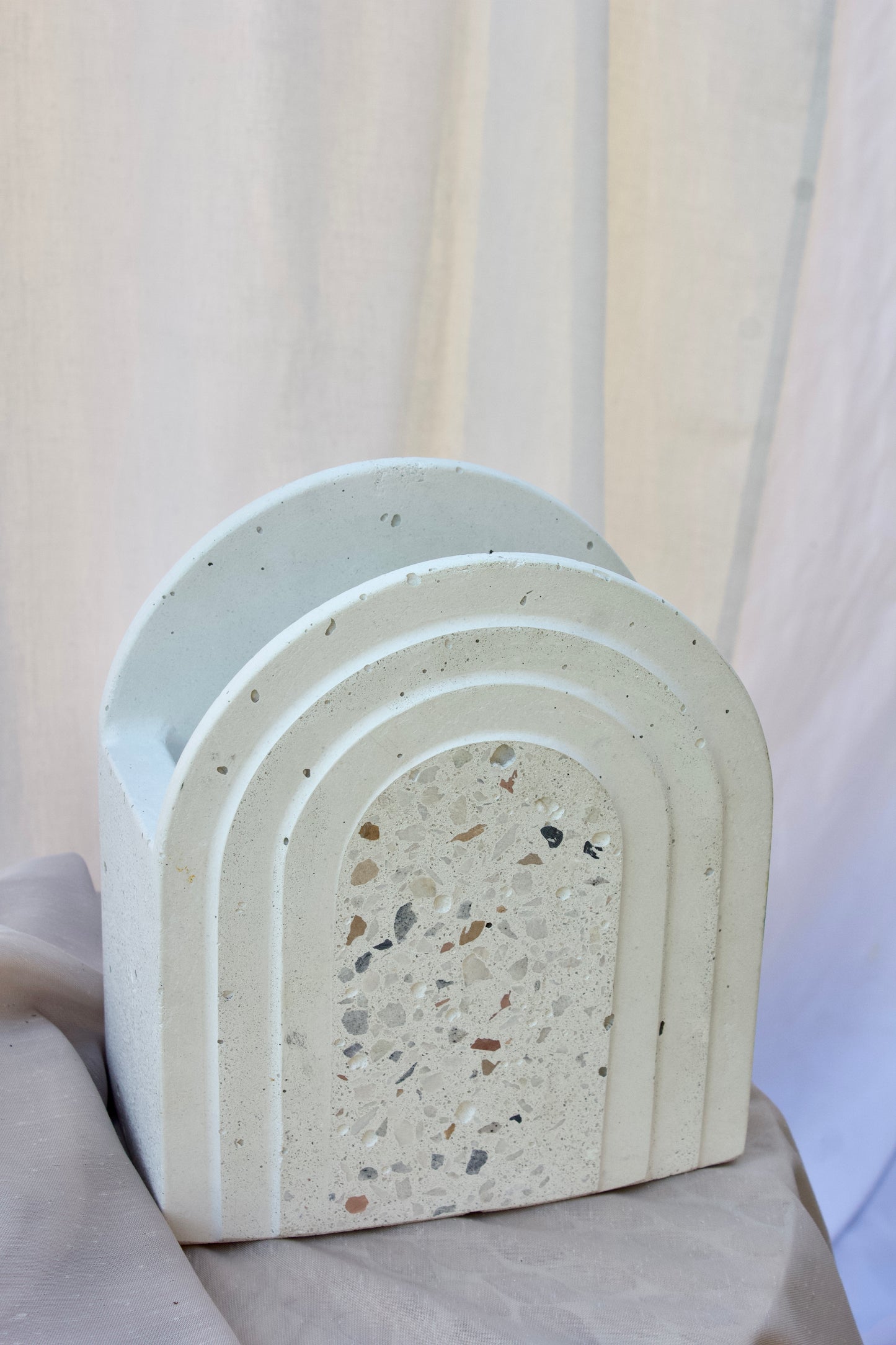 Cache-pot pour plantes - demi-lune
