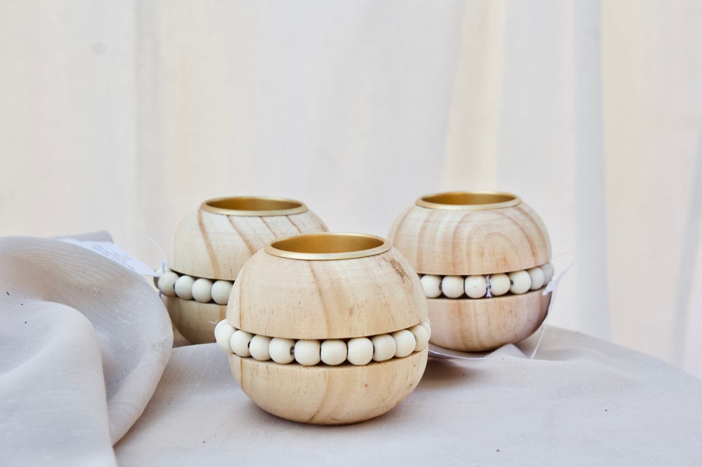 PORTE CHANDELLE EN BOIS