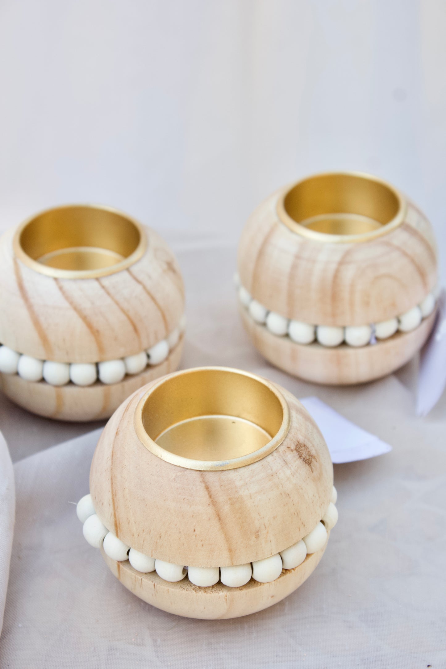PORTE CHANDELLE EN BOIS