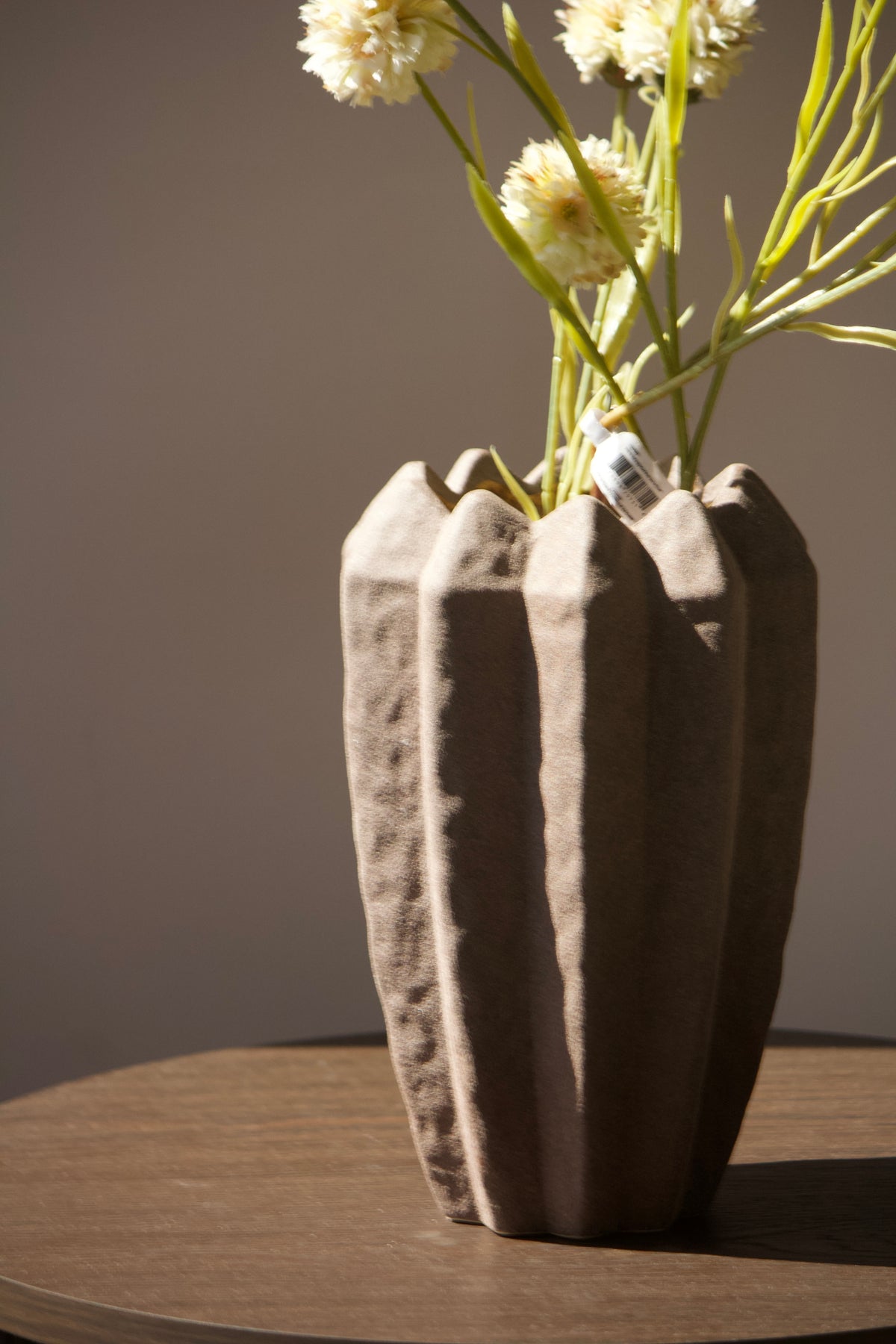 Vase Brun en céramique