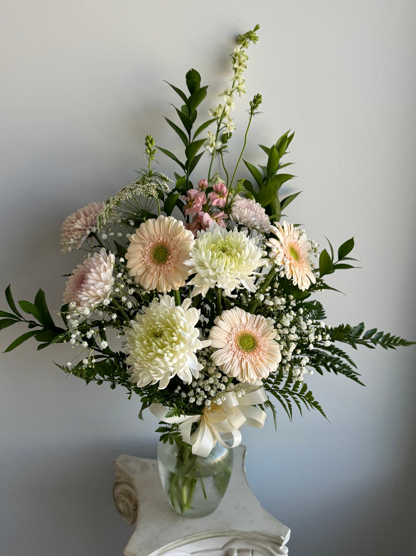 Fleurs en vase - Pastel