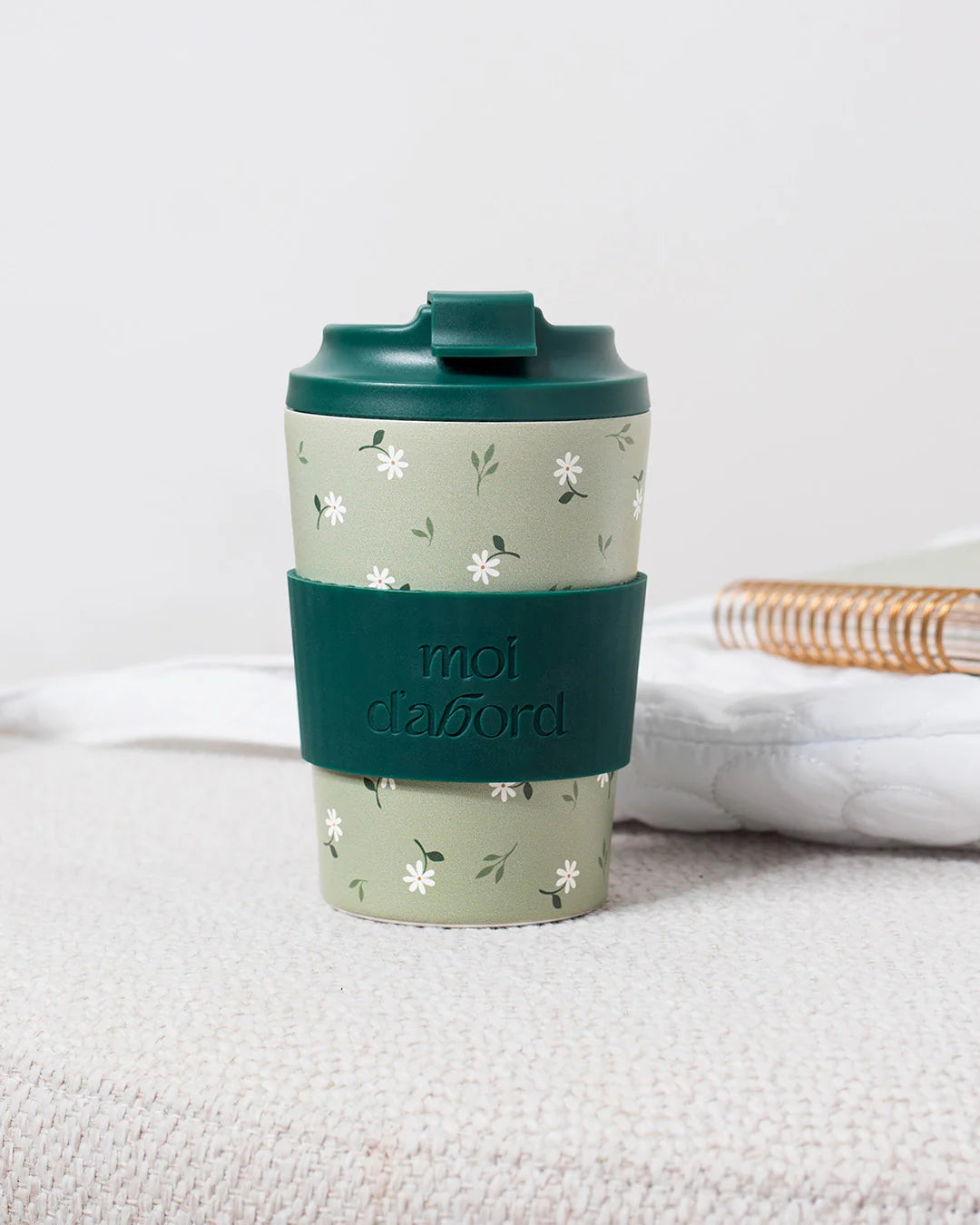 Moi D'abord - Tasse de Voyage Isotherme Marguerite