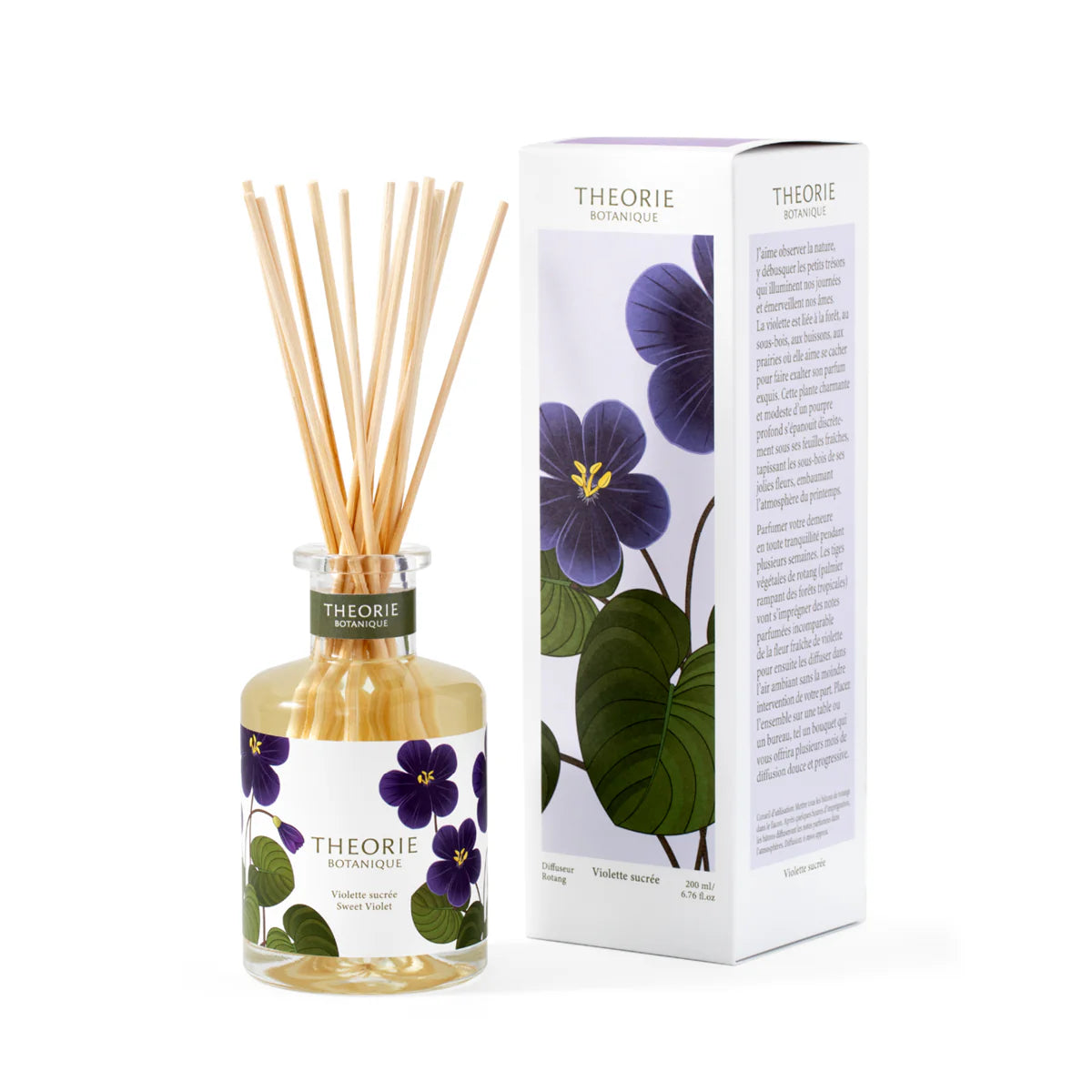 Diffuseur Rotang - Violette Sucrée