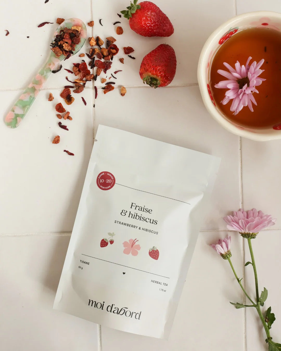 Tisane - Fraise & Hibiscus
