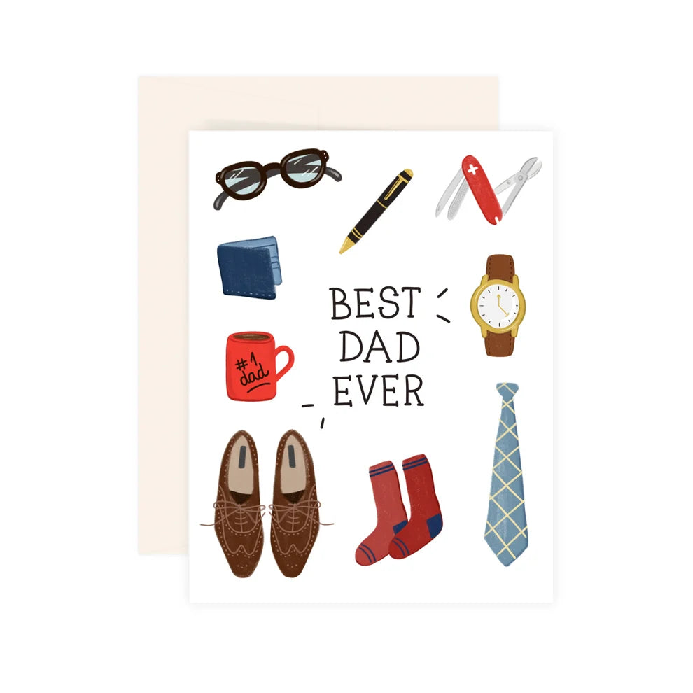 Carte - Best Dad Ever - Paige and Willow