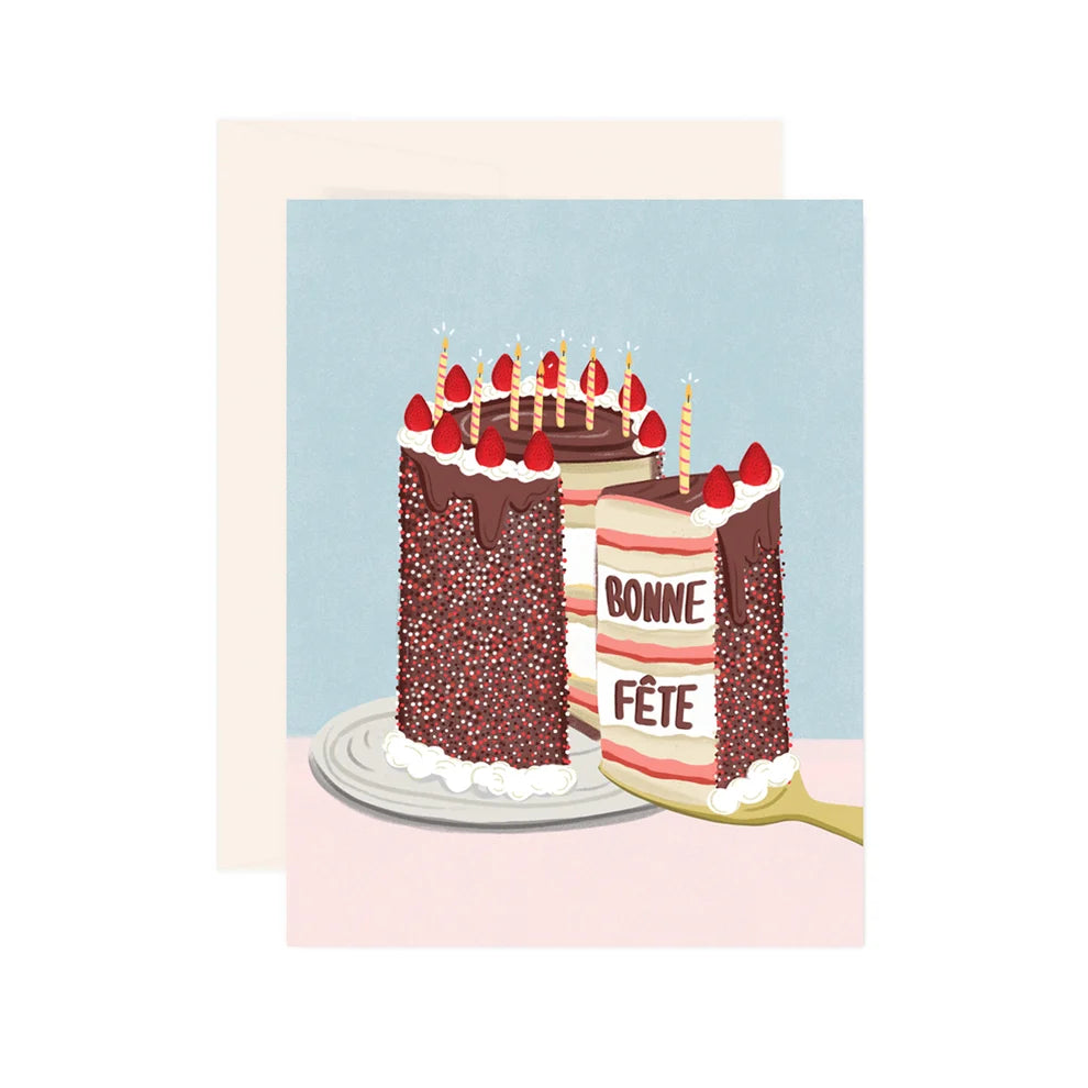 Carte - Cake Slice - Paige and Willow
