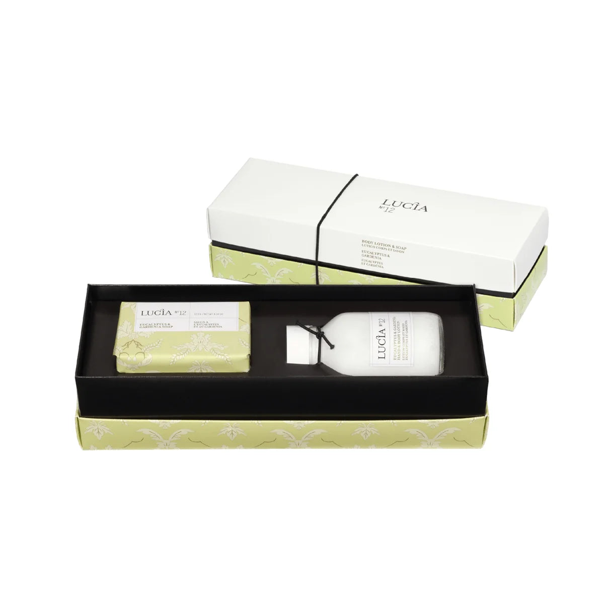 Lucia - N°12 Eucalyptus & Gardenia Body Lotion & Soap
