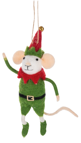 Ornement - Souris Lutin