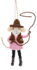 Ornement - Souris Cowgirl