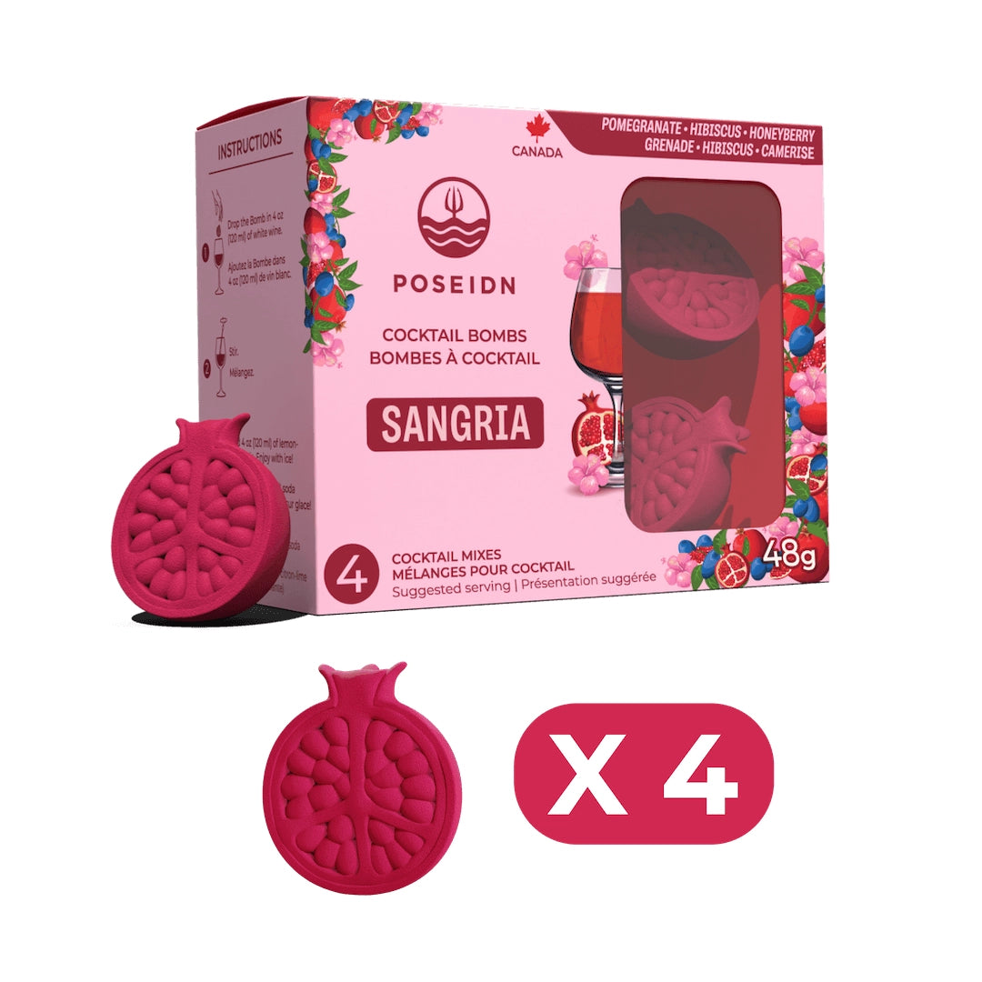 Poseidon - Bombes à Cocktails Grenade,Baies et Hibiscus