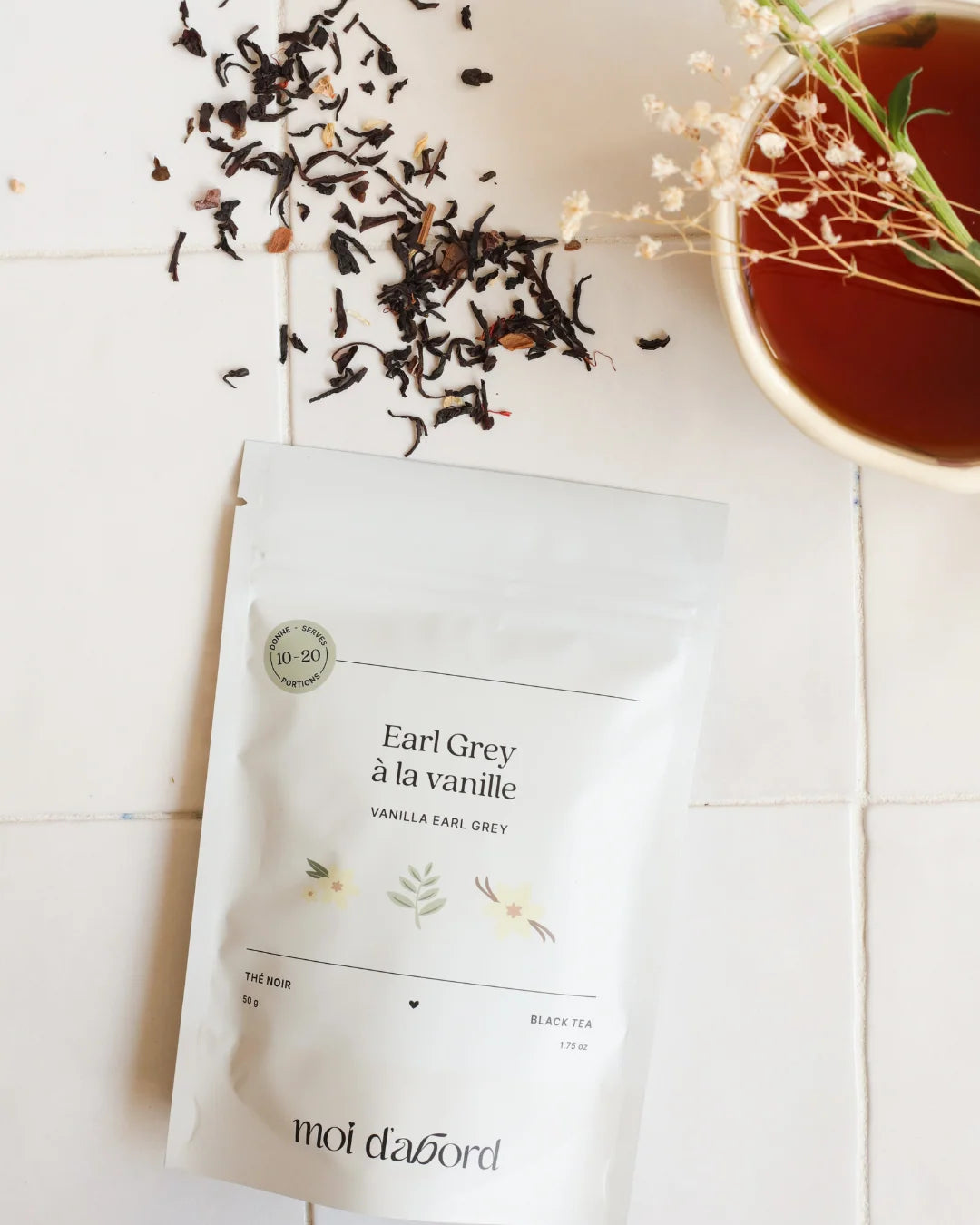 Thé noir - Earl Grey à la Vanille