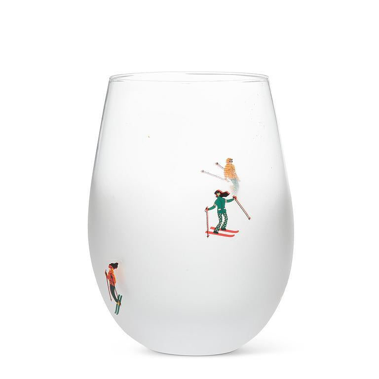 Verre à vin - Ski