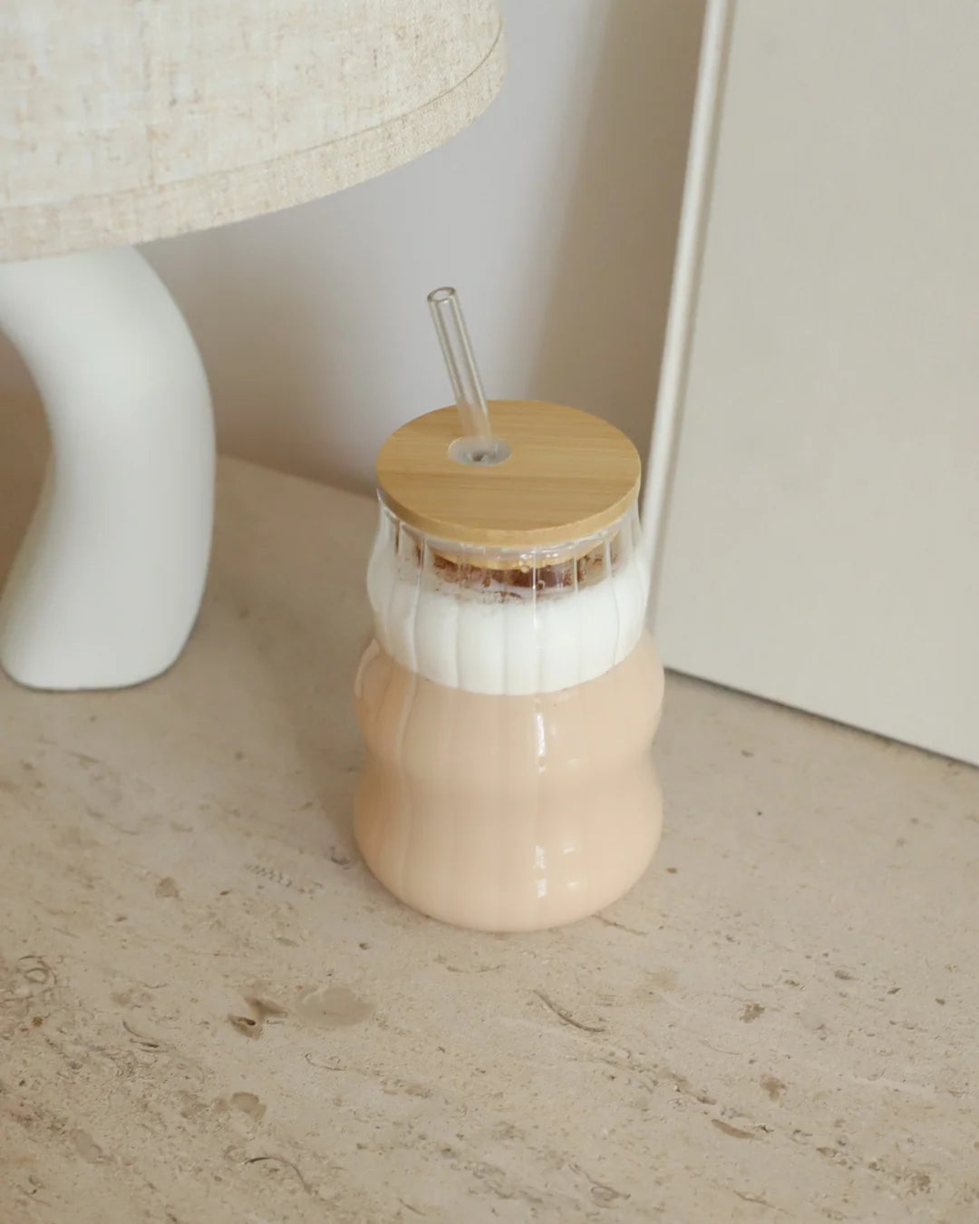 Moi D'abord - Tumbler en verre Bubble