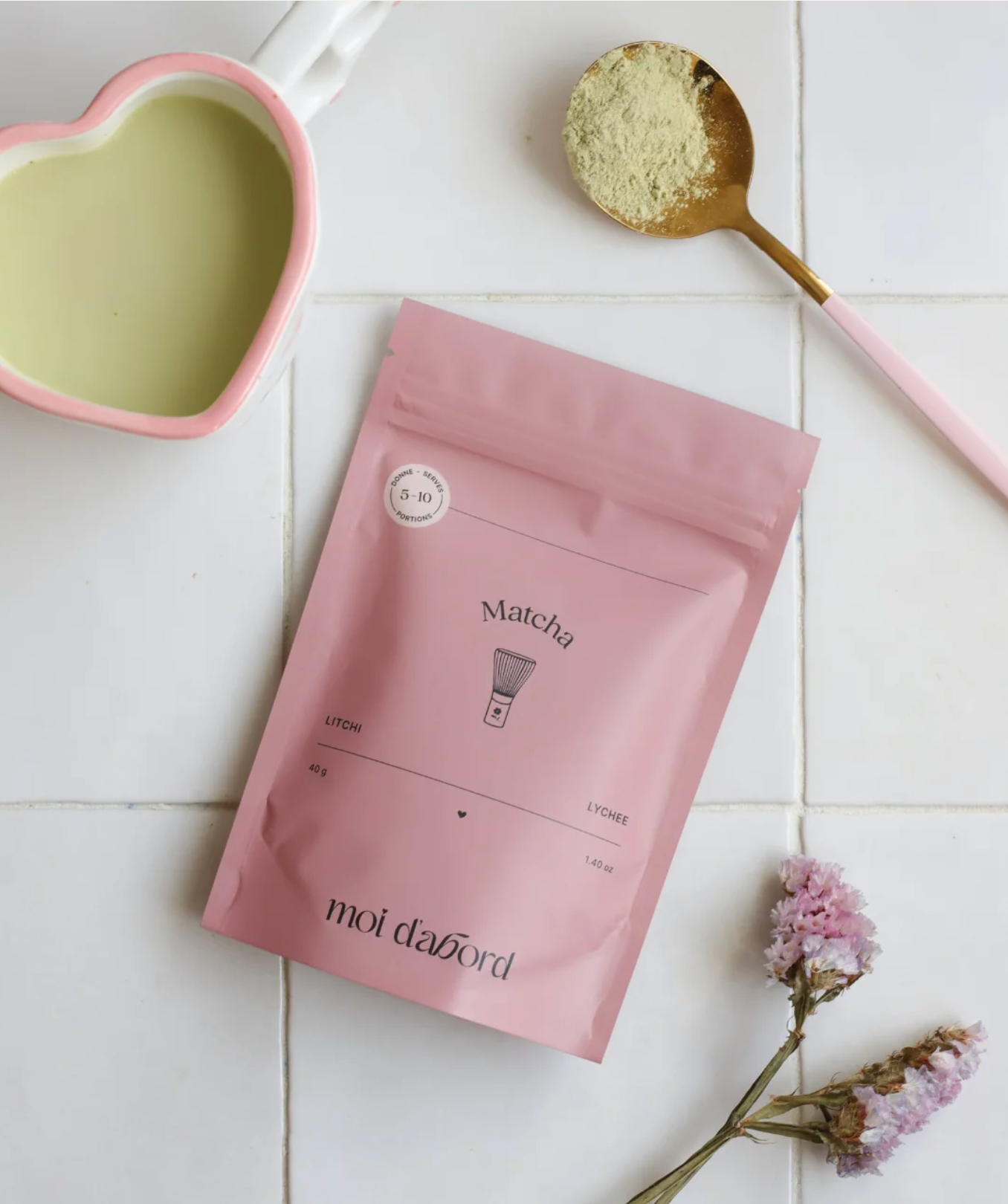 Thé Matcha- Litchi