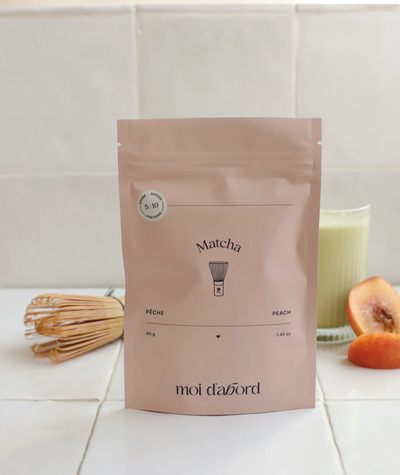 Thé Matcha - Pêche