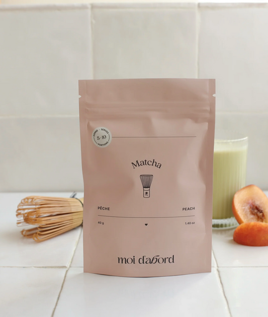 Thé Matcha - Pêche