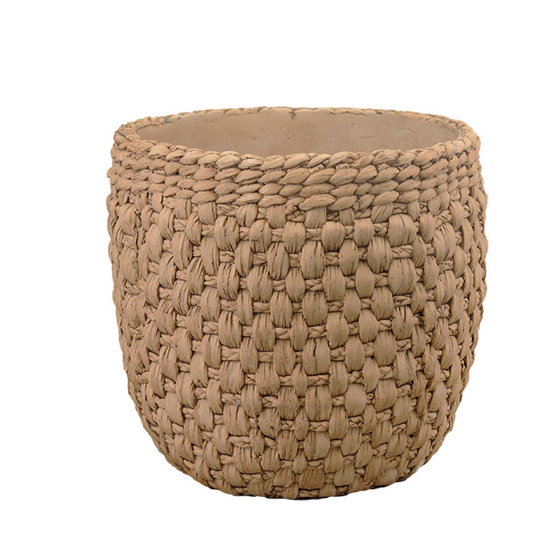 Cache-pot en céramique - Hyacinthe - 6,5 pouces