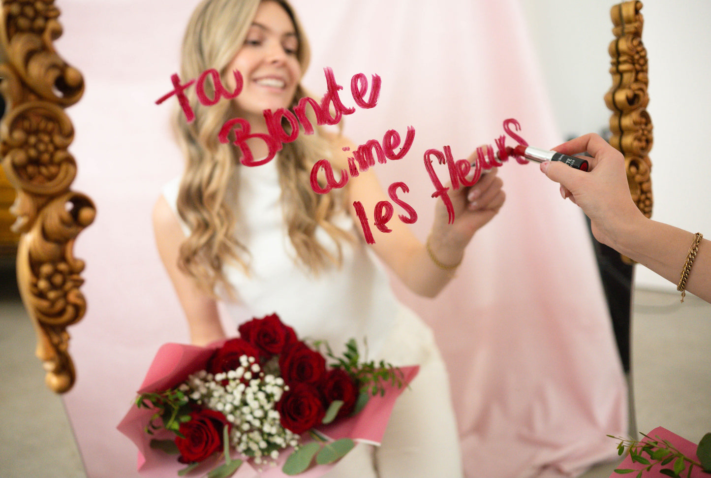 Bouquet de roses rouges - format à choisir