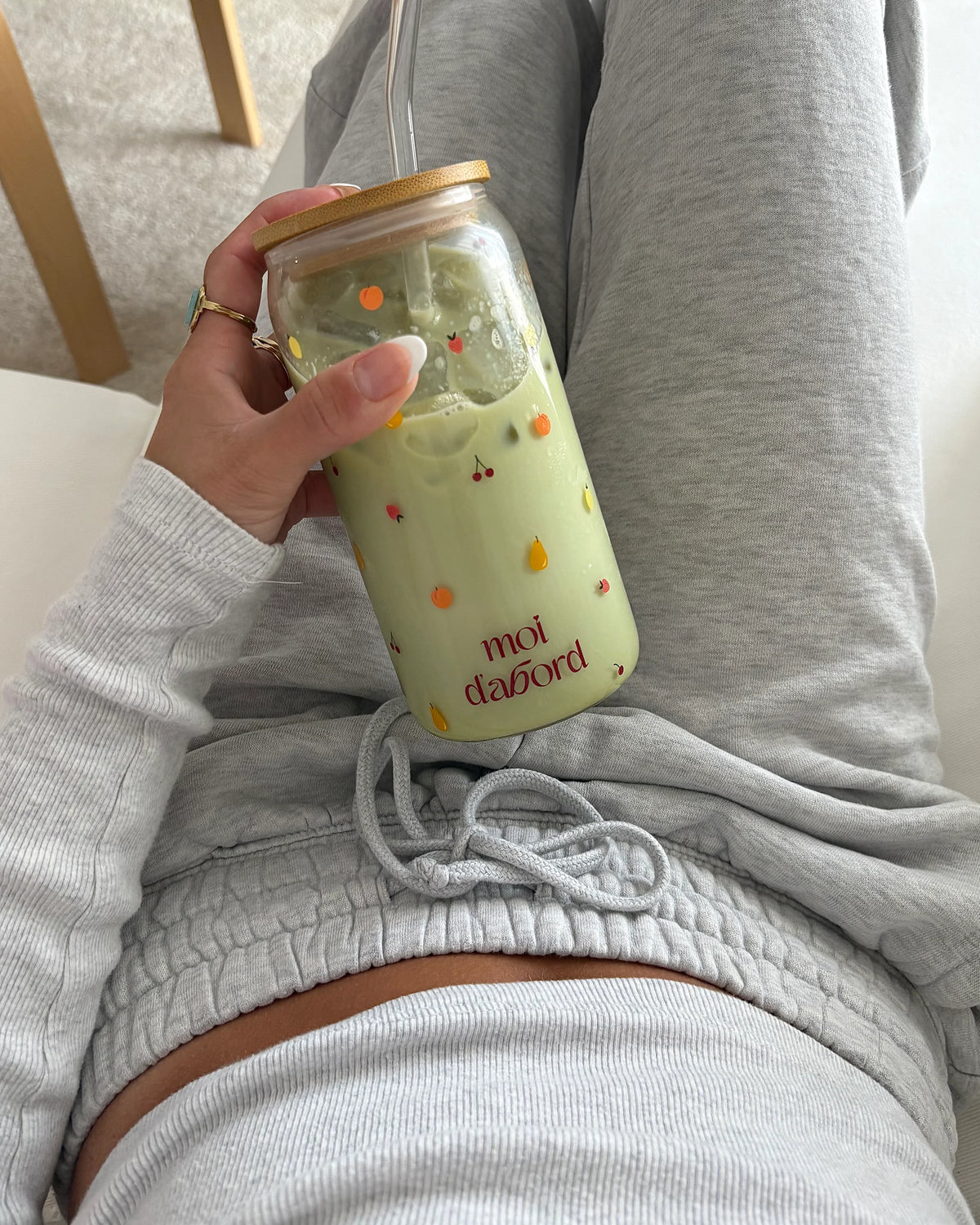 Moi D'abord - Tumbler en verre Salade de fruits