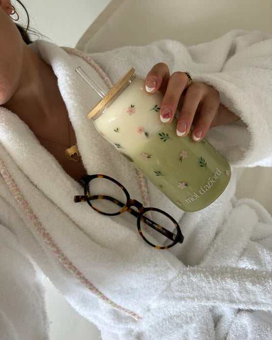 Moi D'abord - Tumbler en Verre Fleurs Sauvages