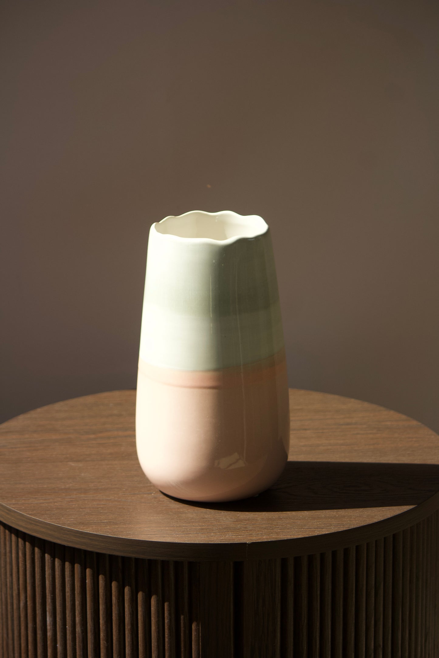 Vase Cute - Bleu & Rose