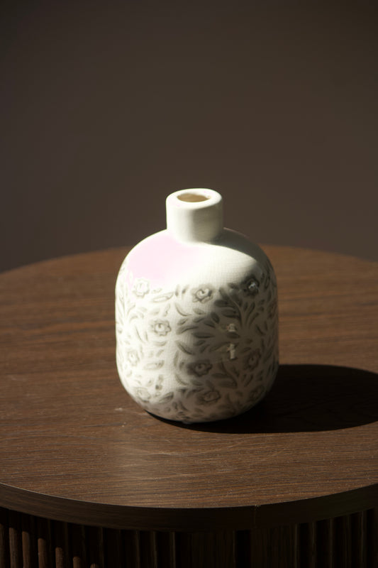 Vase Fleurs Grises