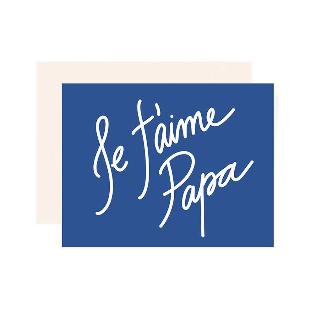 Carte - Je T'aime Papa - Paige and Willow
