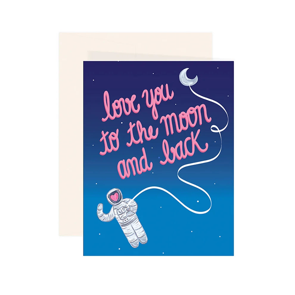 Carte - Love You to the Moon & Back - Paige and Willow