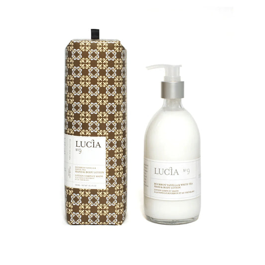 Lucia - N°9 Lotion Corps et Mains à la Vanille Bourbon et au Thé Blanc