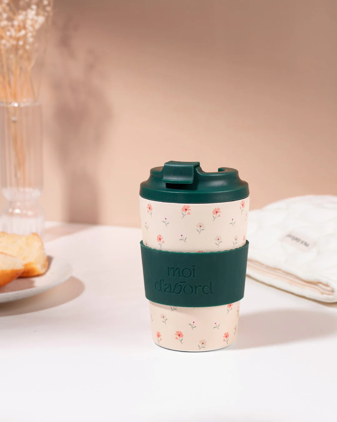 Moi D'abord - Tasse de Voyage Isotherme Douceur Fleurie