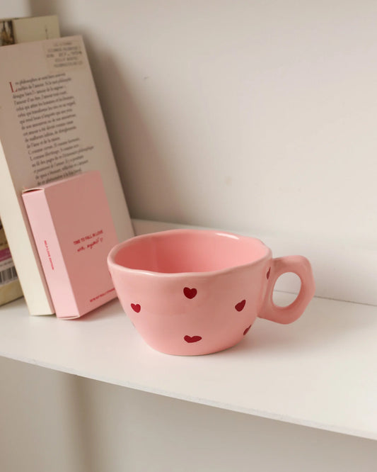 Moi D'abord - Tasse Coeurs Imparfaite