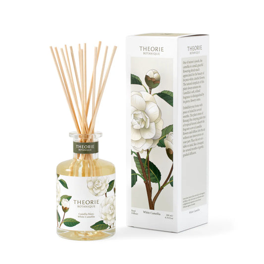 Diffuseur Rotang - Camélia Blanc