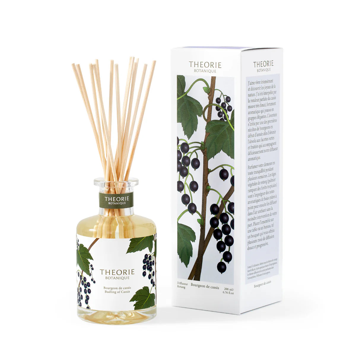 Diffuseur Rotang - Bourgeon de Cassis