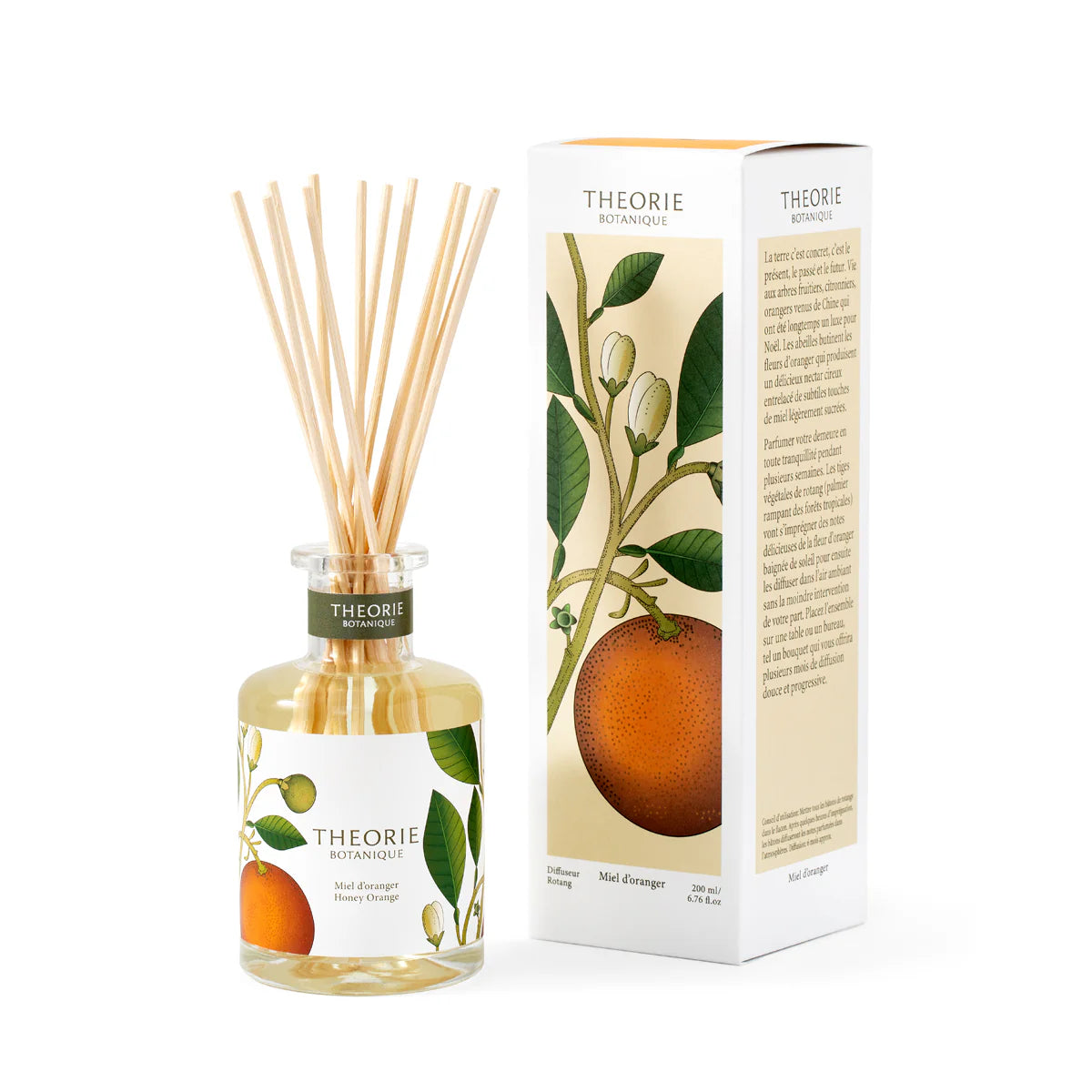 Diffuseur Rotang - Miel D'oranger