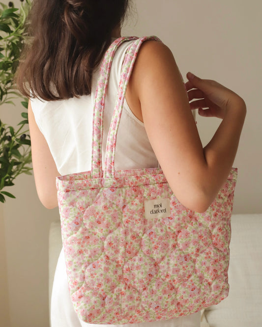 Moi D'abord - Sac fourre-tout fleuri