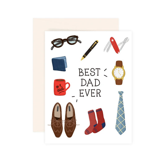 Carte - Best Dad Ever - Paige and Willow