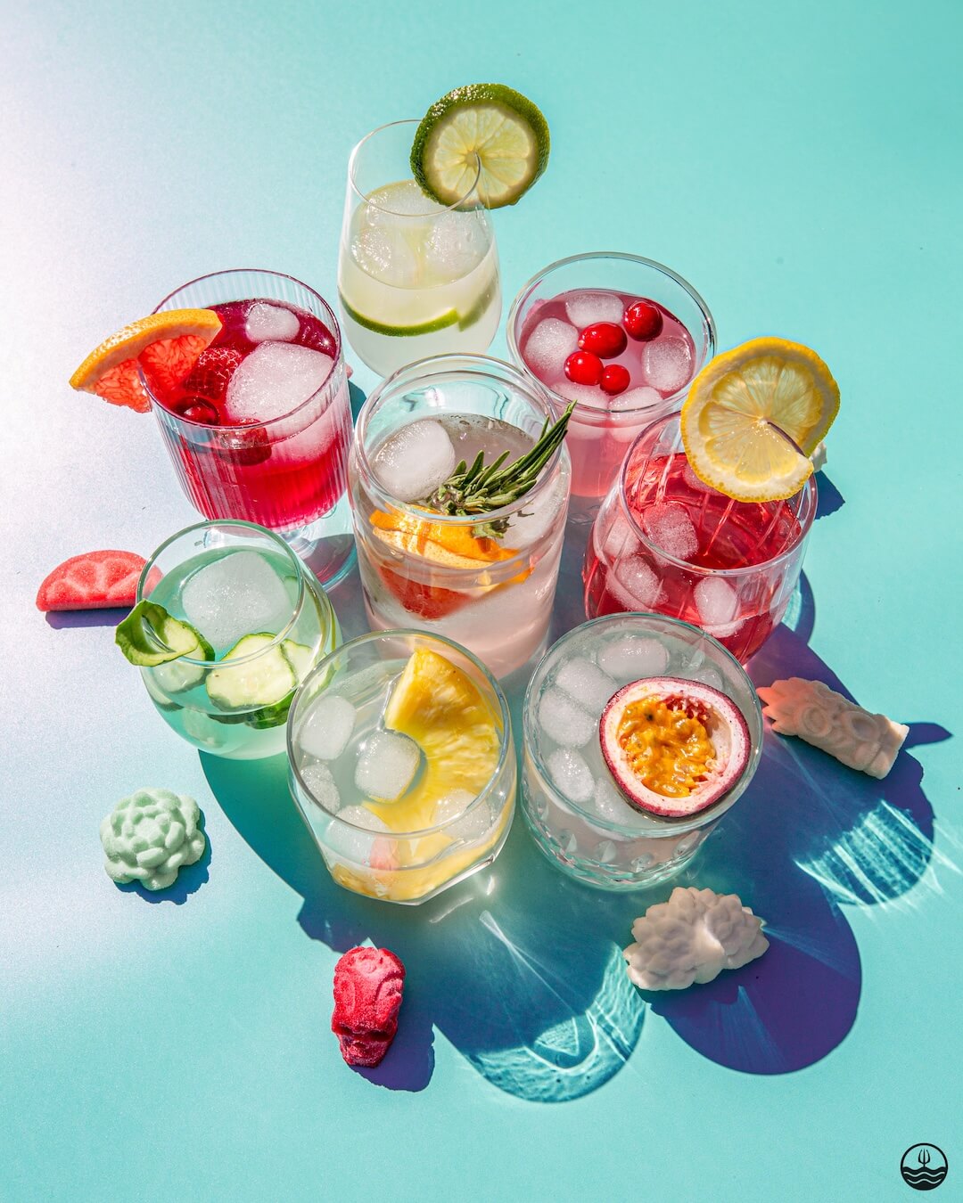 Poseidon - 8 Bombes à Cocktails