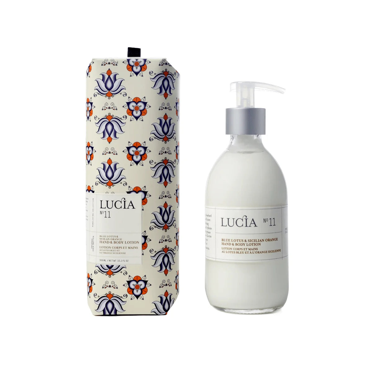 Lucia - N°11 Lotion Corps et Cains au Lotus Bleu et à l’Orange Sicilienne