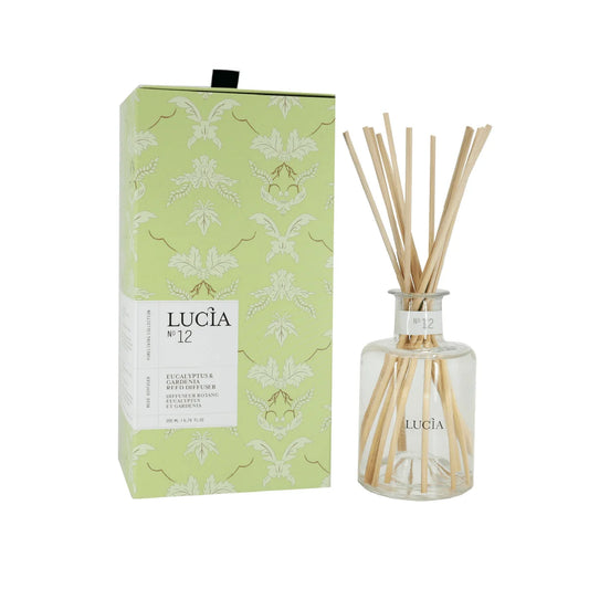 Lucia - N°12 Diffuseur Rotang Eucalyptus et Gardénia