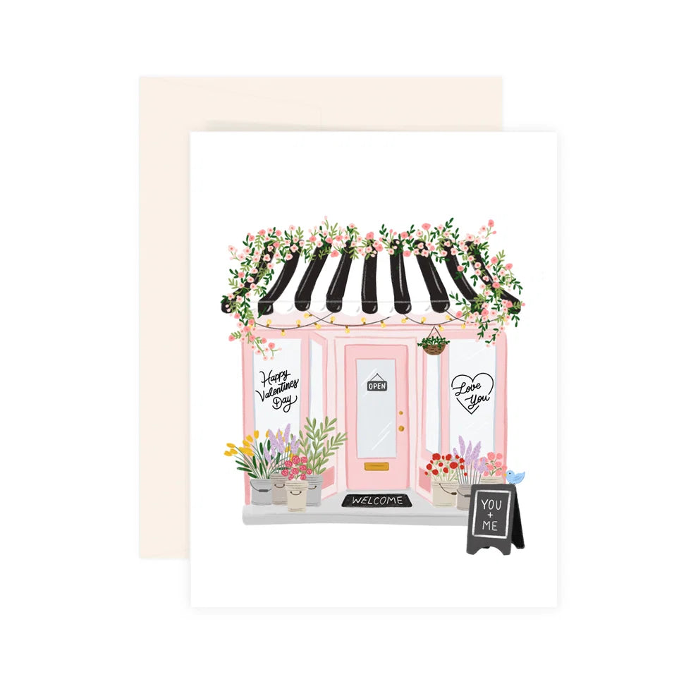 Carte - Valentines Florist - Paige and Willow