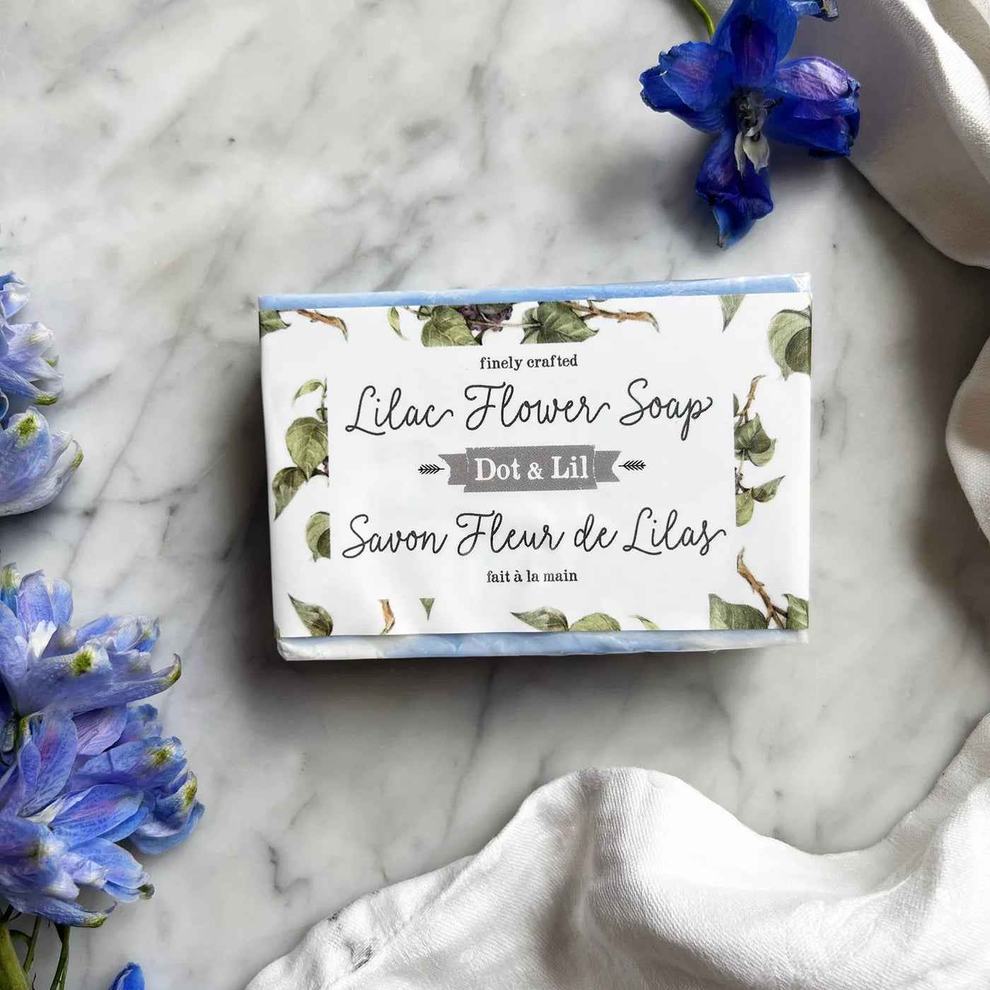 Dot and Lil - Savon en Barre – Fleur de Lilas
