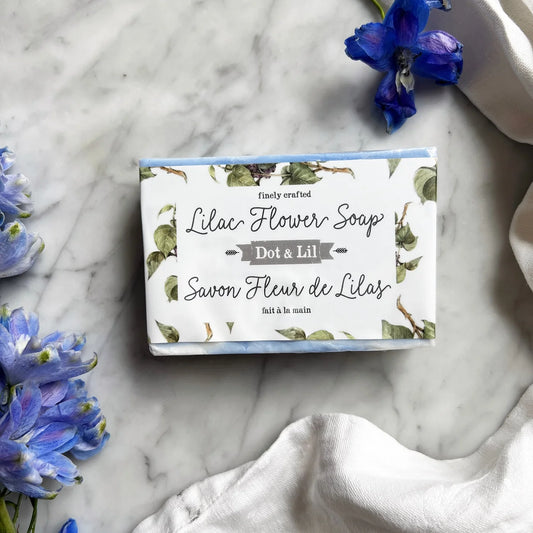 Dot and Lil - Savon en Barre – Fleur de Lilas