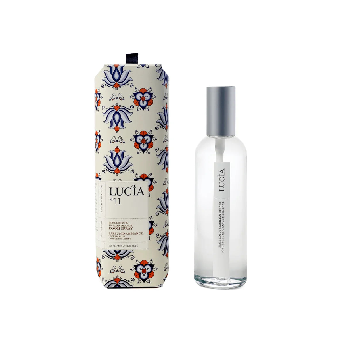 Lucia - N°11 Parfum d’Ambiance Lotus Bleu et Orange Sicilienne