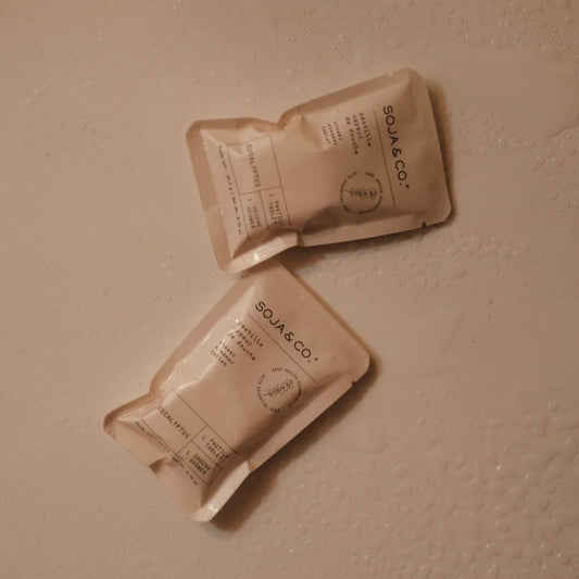 Soja & Co - Pastille Vapeur De Douche (sachet unitaire) - Eucalyptus