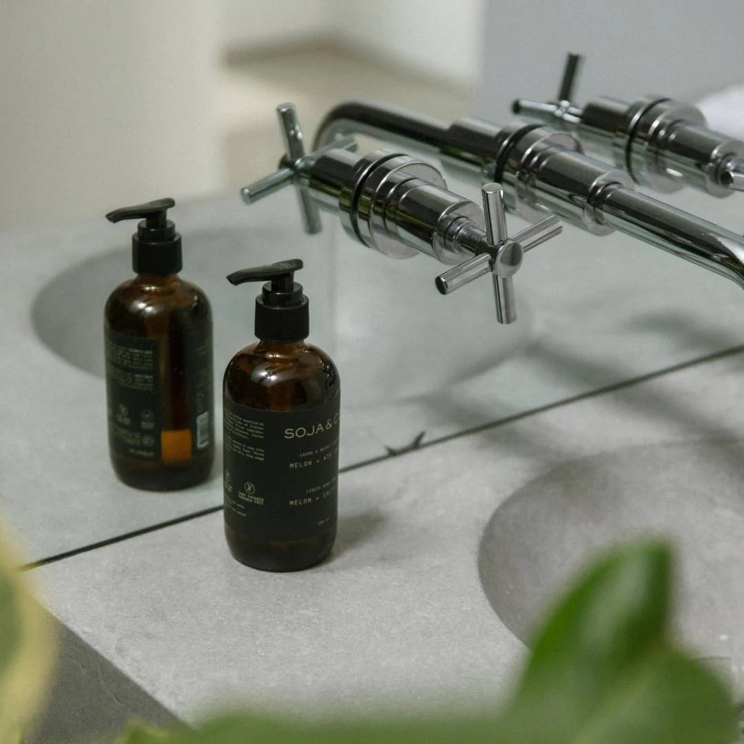 Soja & Co - Savon à Mains Liquide - Melon + Air salin